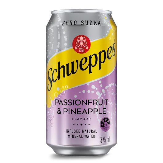 Passionfruit & Pineapple Mineral Water